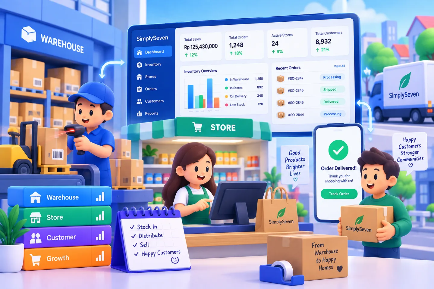 Distribution & Inventory Management System