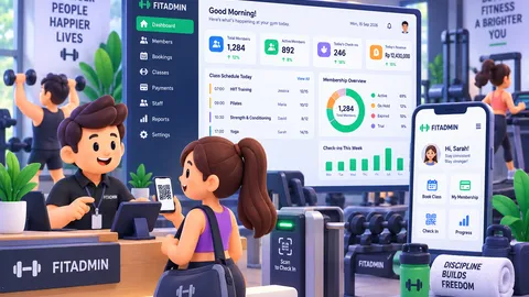 One platform to run the whole gym.