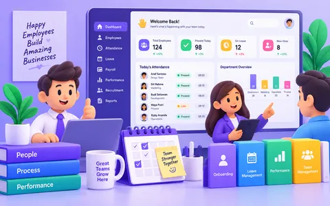 Less HR admin. More actual work.