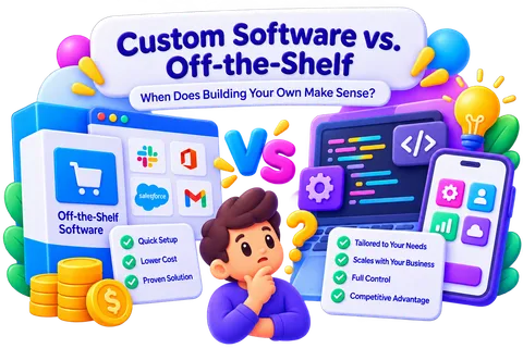Custom Software vs. Off-the-Shelf: When Does Building Your Own Make Sense?