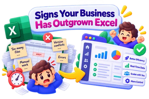 Signs Your Business Has Outgrown Excel
